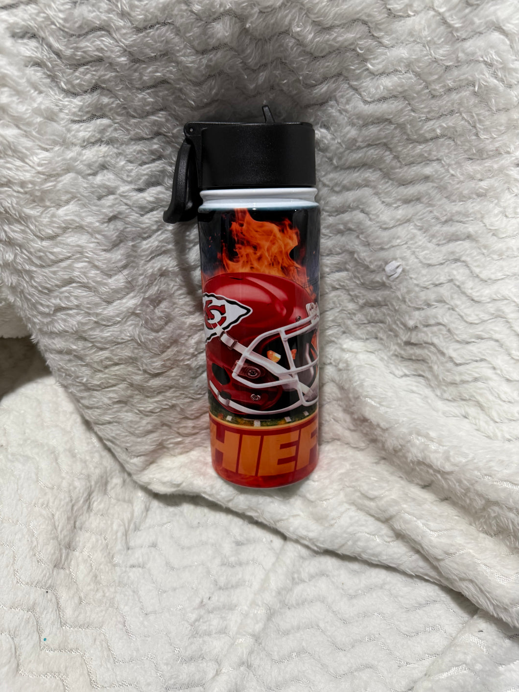 KC Chiefs Water Bottle 18 oz