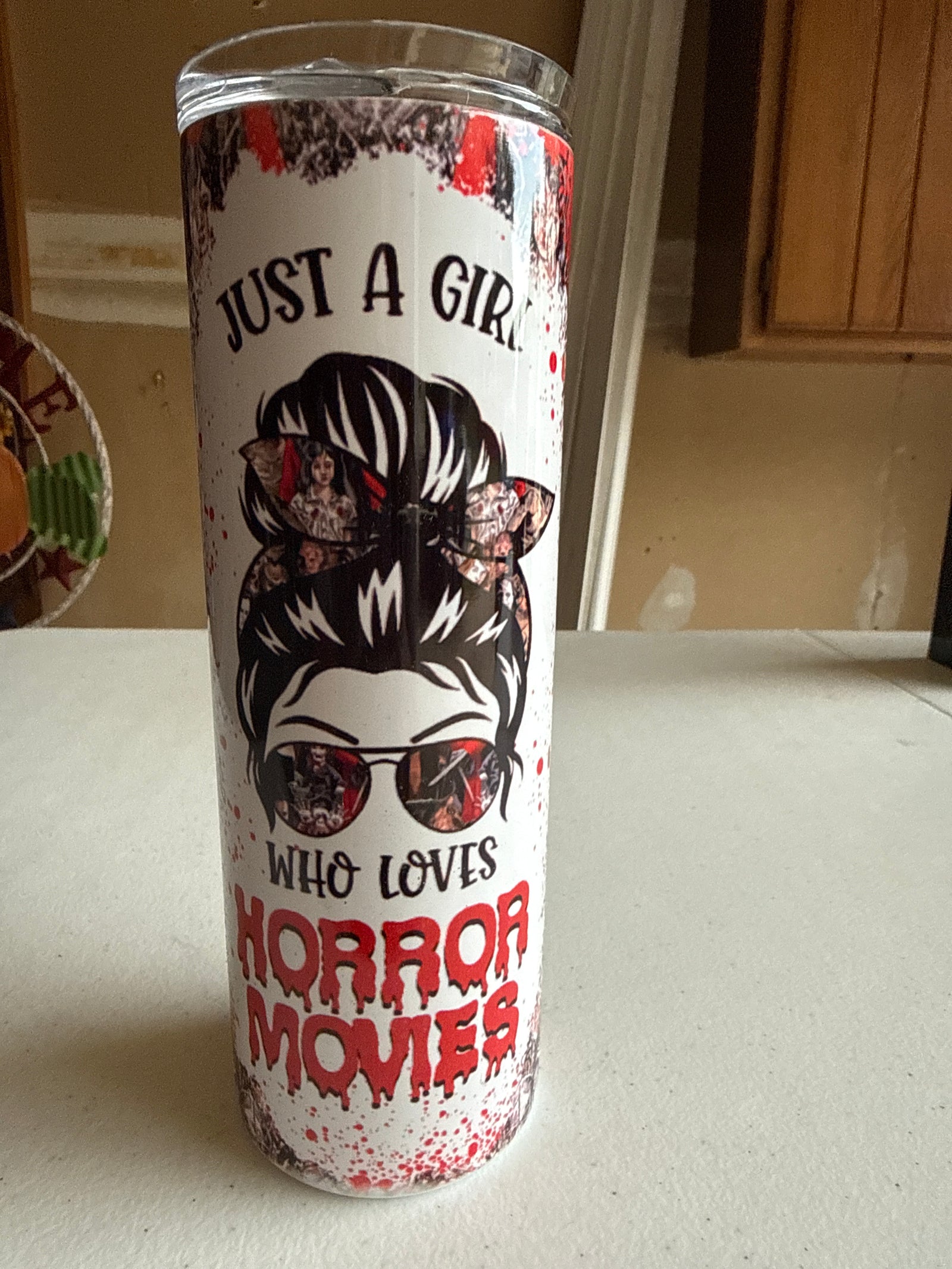 Just a girl who loves horror movies