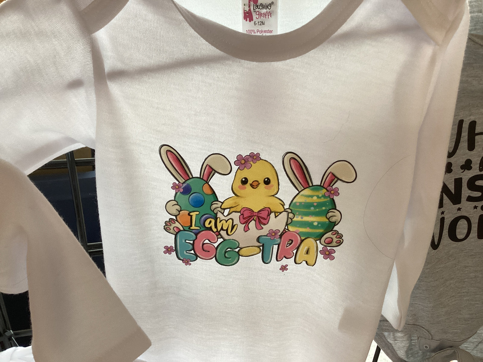 LS-I am eggstra 6-12 month(Onsie)