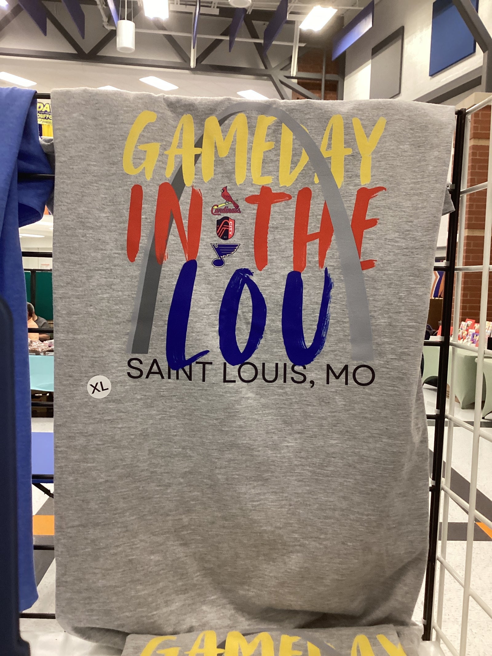 Game day in the Lou