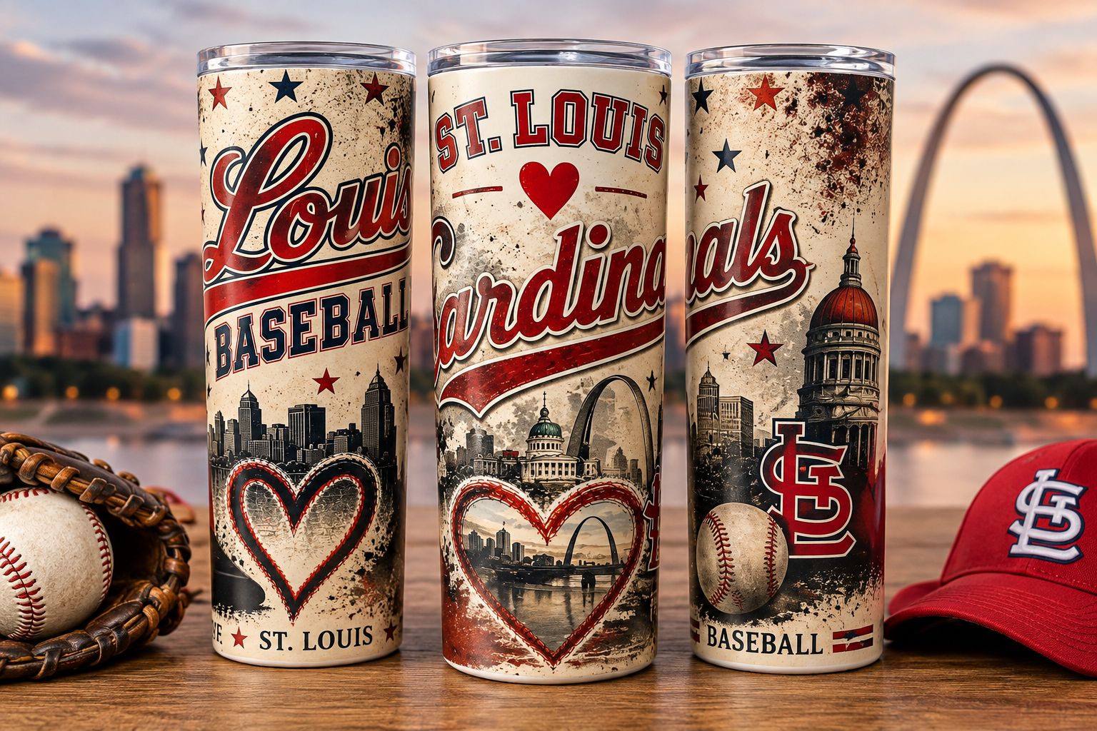 Cardinals vintage lighter
