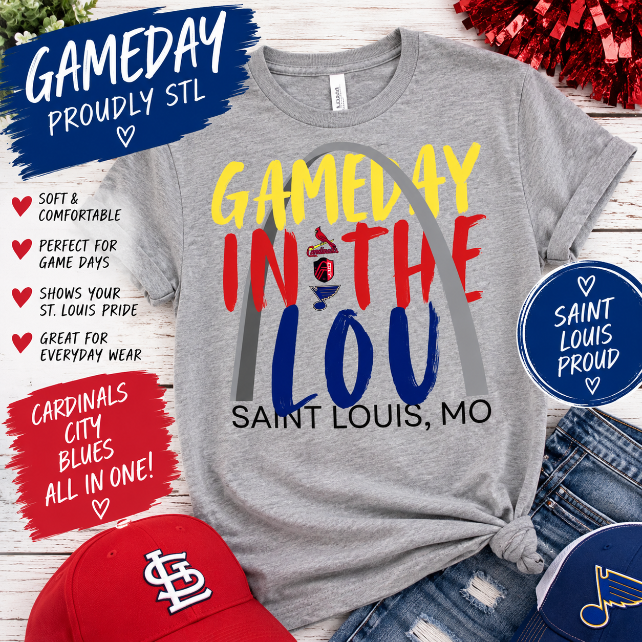 Game Day in the Lou