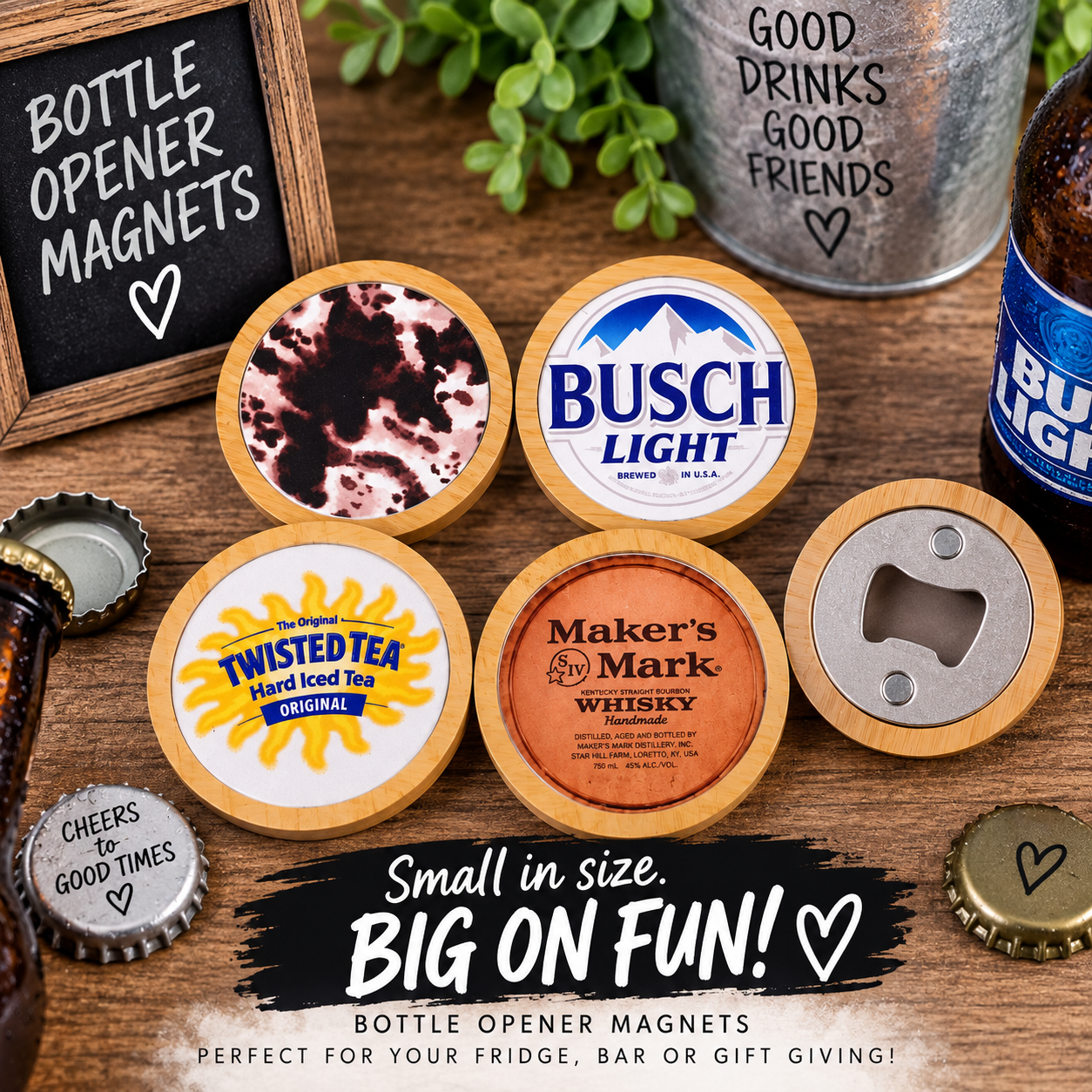 Magnet bottle opener