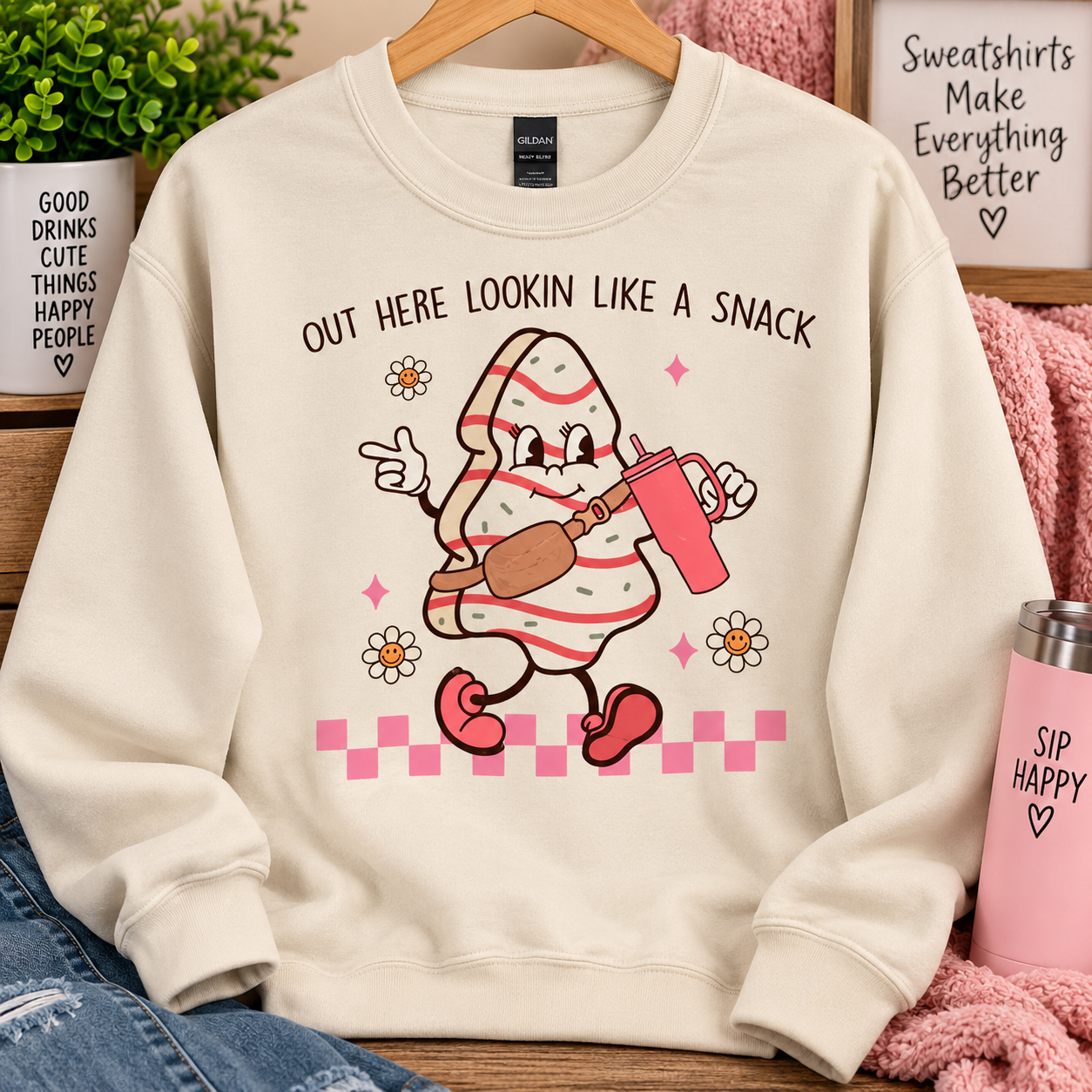Out Here Lookin Like a Snack (crossbody)