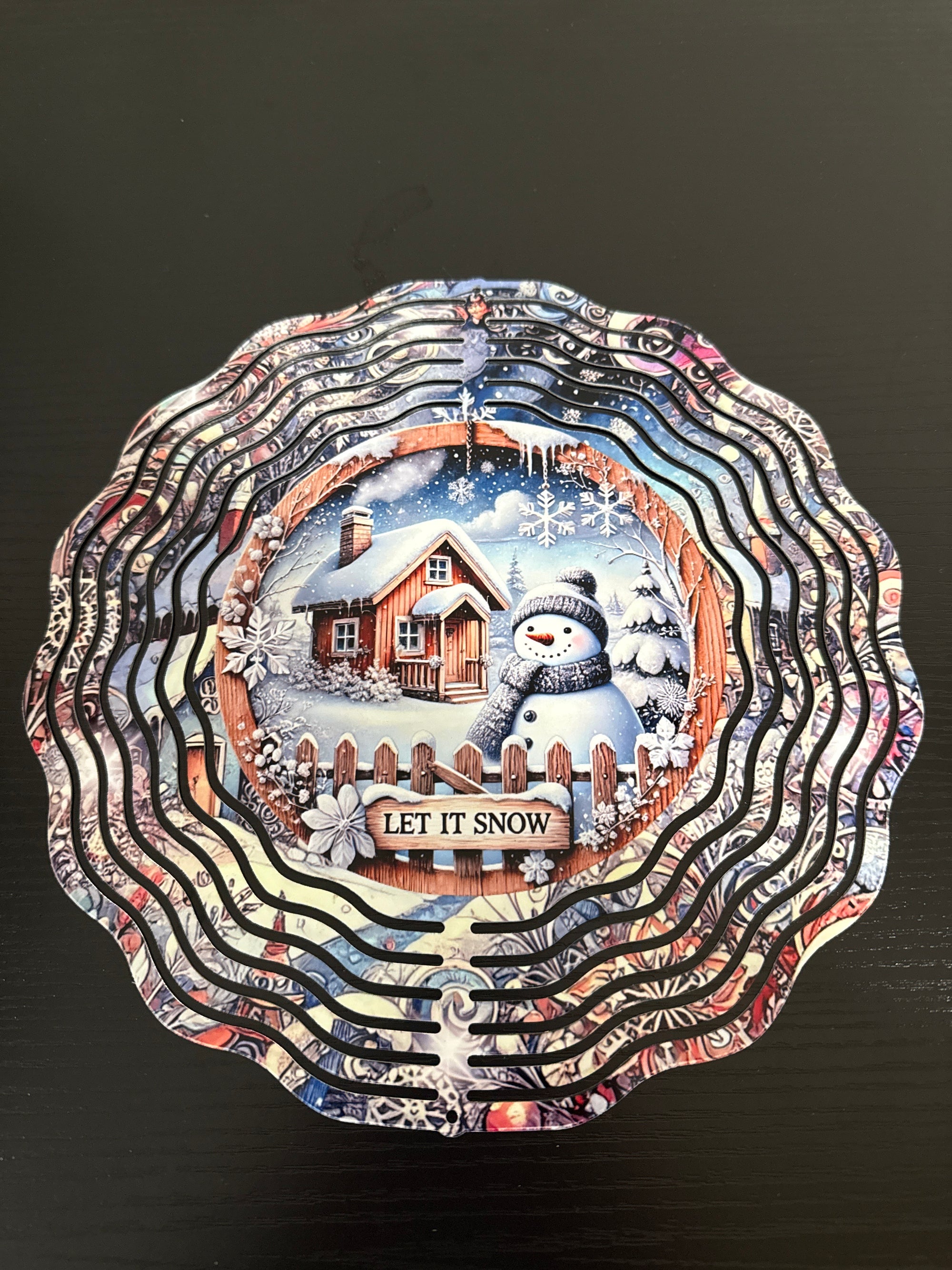 Snowman Wind Spinner