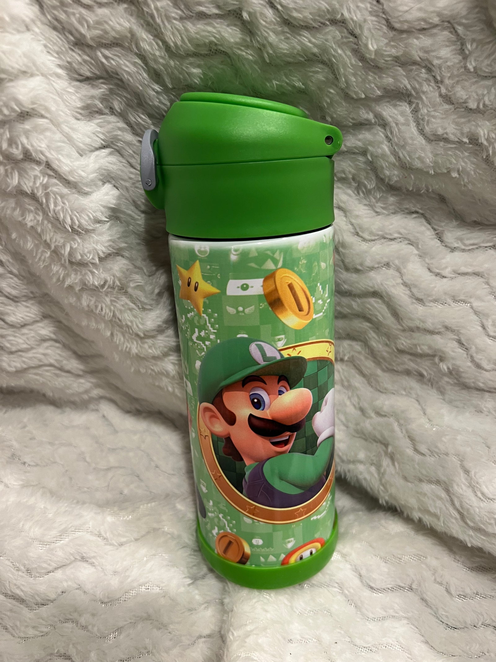 Luigi youth water bottle