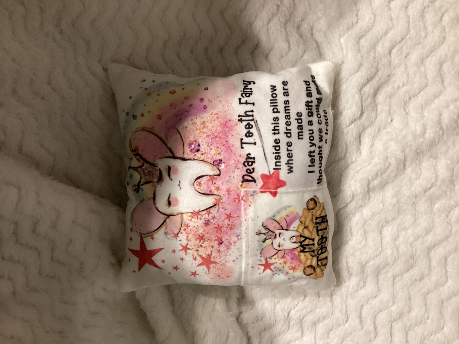 Tooth Fairy pillow