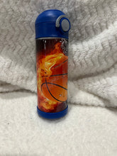 Load image into Gallery viewer, Fire and Ice 12 oz youth water bottle
