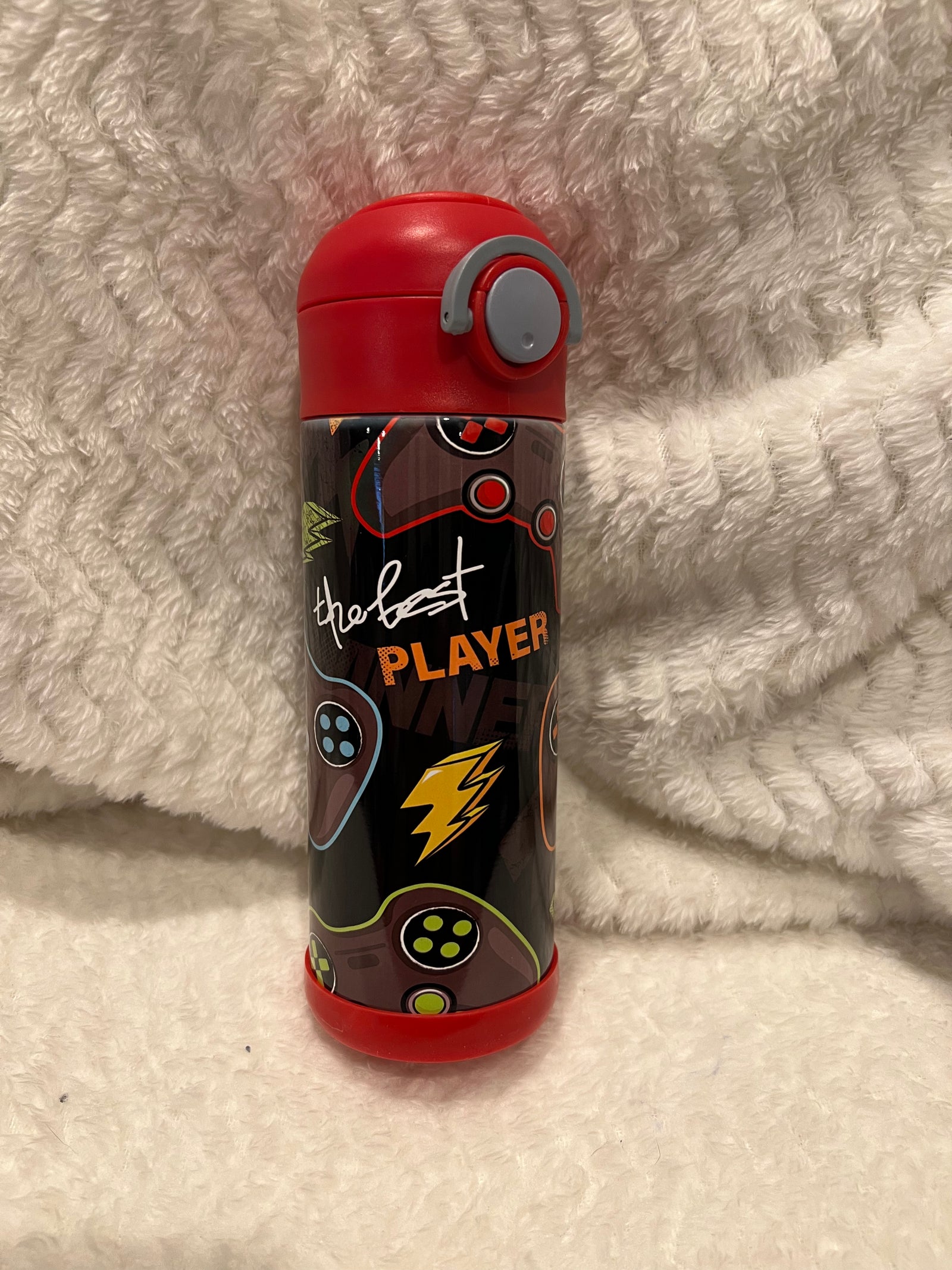 Gamer 12 oz youth water bottle