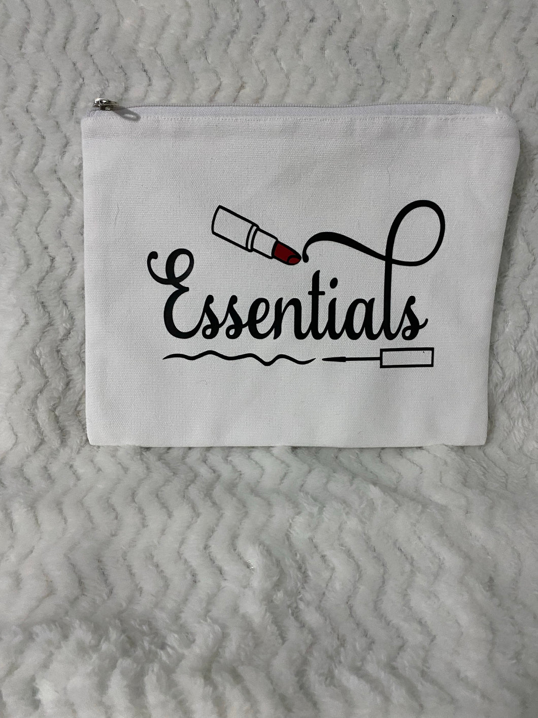 Large “essential “ Zipper Pouch